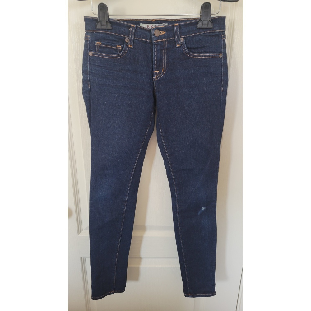 J Brand 910 Ink Skinny Stretch Dark Wash Jeans